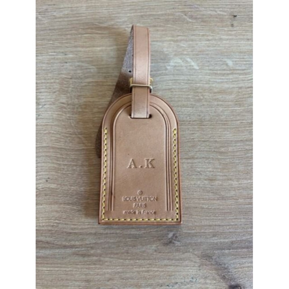 Authentic Louis Vuitton Luggage id tag